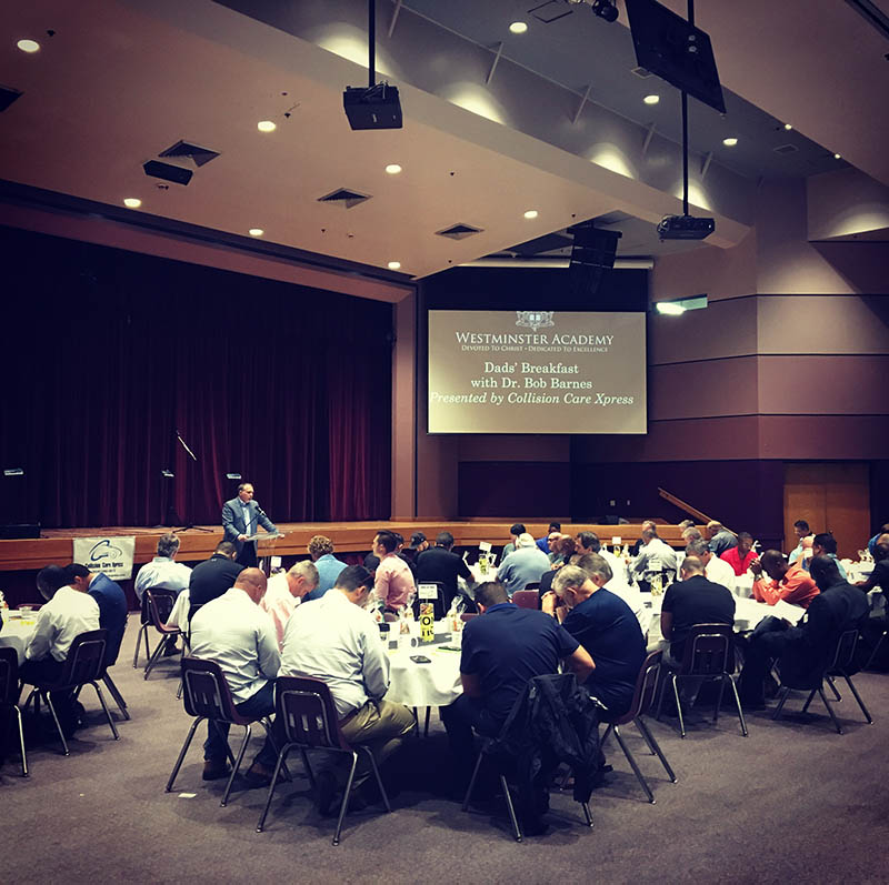 Dads Breakfast With Dr Bob Barnes Recap Westminster Academy
